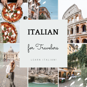 Private Italian Lessons for Travelers (1:1)