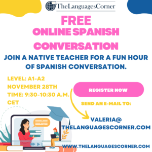 Curso de Conversación en Español (en línea) – Online Spanish Conversation Course