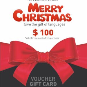 $100 GIFT CARD: GIVE THE GIFT OF LANGUAGES!